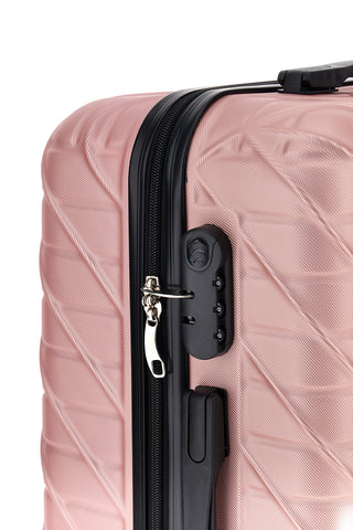 Srednji voziček rose gold tog s 4 kolesi Prima riga PR157/M