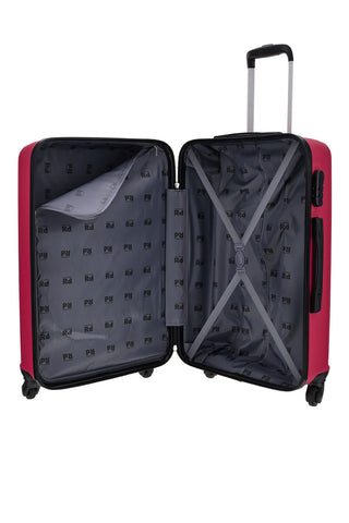 Valigia trolley piccolo fuxia Prima riga PR186/P