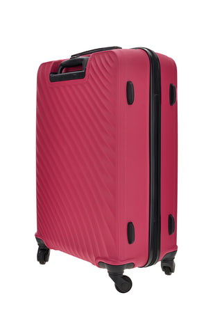 Valigia trolley medio fuxia Prima riga PR186/M