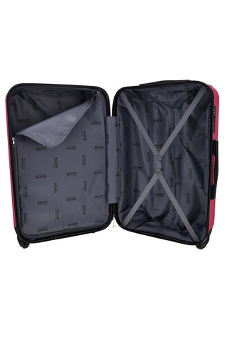 Valigia trolley piccola fucsia rigida 4 ruote Indigeno INDIGENO182/P