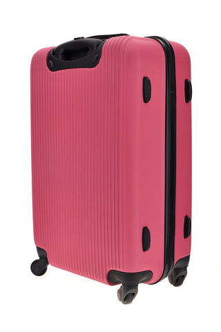 Valigia trolley grande fucsia rigida 4 ruote Indigeno INDIGENO182/G