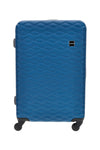 Trolley medio blu rigido 4 ruote Prima riga PR187/M