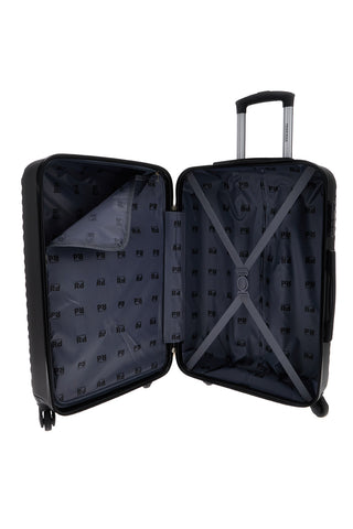 Trolley grande grigio rigido 4 ruote Prima riga PR187/G