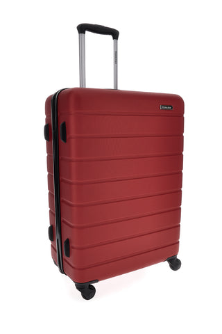 Trolley piccolo rosso rigido 4 ruote Prima riga PR188/P