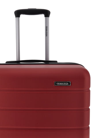 Trolley medio rosso rigido 4 ruote Prima riga PR188/M