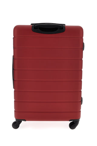 Trolley medio rosso rigido 4 ruote Prima riga PR188/M