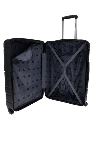 Trolley grande nero rigido 4 ruote Prima riga PR188/G