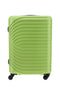 Trolley Valigia Media rigida verde con 4 ruote Prima riga PR191/M