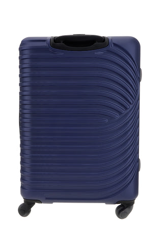 Trolley Valigia Grande rigida blu 4 ruote Prima riga PR191/G