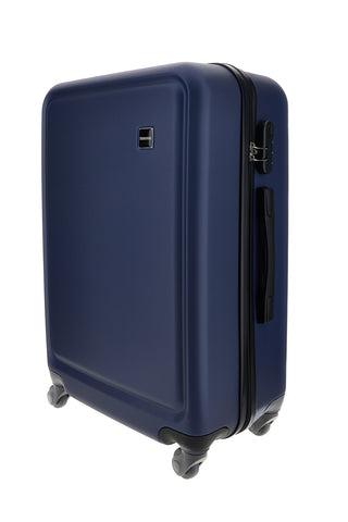Trolley valigia grande blu con ruote girevoli Prima riga PR192/G
