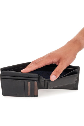ČRNA DENARNICA LANCETTI FRADES