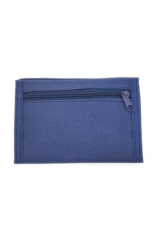 Modra denarnica z velcro zapenjanjem Metropolitan Indigenous IM21603-A
