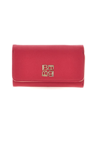 Denarnica Fuxia z zlatim logotipom Laura biagiotti LB26S-500-68