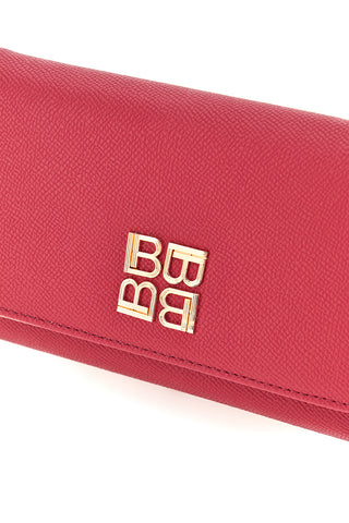 Denarnica Fuxia z zlatim logotipom Laura biagiotti LB26S-500-68
