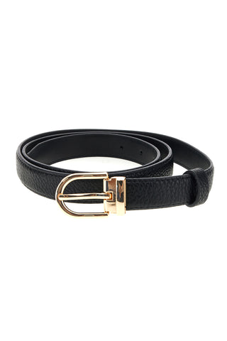 Cintura nero con fibbia First lady WIS 0149 B