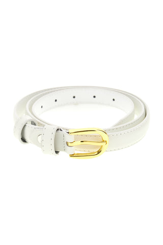 Cintura bianco con fibbia First lady WIS 0149 D