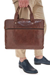 Usnjena torba NBG 333-1 Rjava