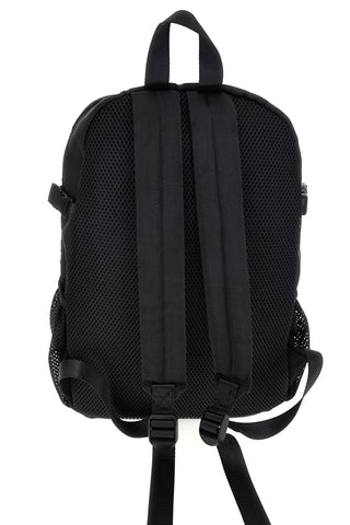 Modro-črn nahrbtnik z več žepi in vrvico spredaj Route 66 66992/L/SETRN