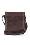 Rjava usnjena torba z nastavljivim ramenskim trakom Black Shoot BS2883/T