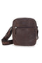 Rjava usnjena torbica Black Shoot BS2355/T, izdelana po tradicionalnih metodah
