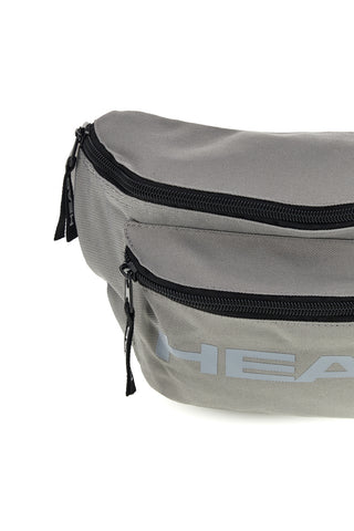 Head siva torba za pas z zadrgo HWB005-911