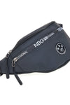 Marsupio nero con tasche zip Indigeno metropolitano 8159-A