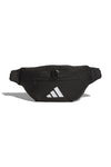 Črna torba za pas z zadrgo Adidas Ess Waist Bag