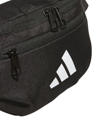 Črna torba za pas z zadrgo Adidas Ess Waist Bag