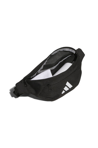 Črna torba za pas z zadrgo Adidas Ess Waist Bag