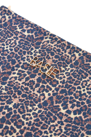 Modra torbica z leopardjim potiskom Basile CLASSBA23633