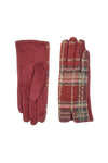Rokavice Tartan Bordeaux GianMarco Venturi 62960