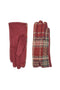 Rokavice Tartan Bordeaux GianMarco Venturi 62960