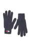 Črne pletene rokavice iz 100 % bombaža Tommy Jeans Heritage Gloves