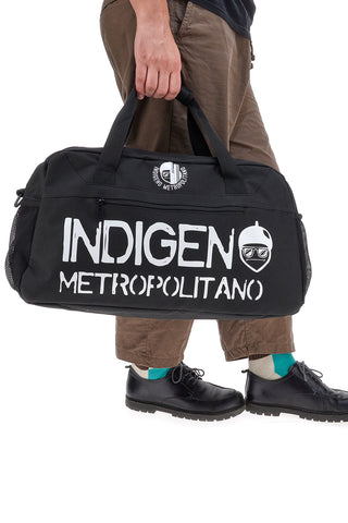 Črna športna torba Indigeno Metropolitano 23015
