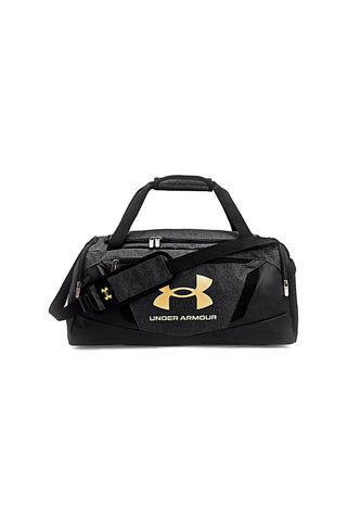 Črna in zlata večpredelna torba za telovadnico Under Armour UA Undeniable 5.0