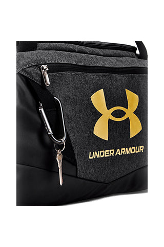 Črna in zlata večpredelna torba za telovadnico Under Armour UA Undeniable 5.0