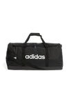Prostorna črna torba z nastavljivim ramenskim trakom Adidas LINEAR DUFFEL L