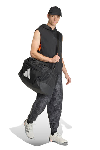 Črna torba z žepi na zadrgo Adidas BETWEEN DEE DUE M