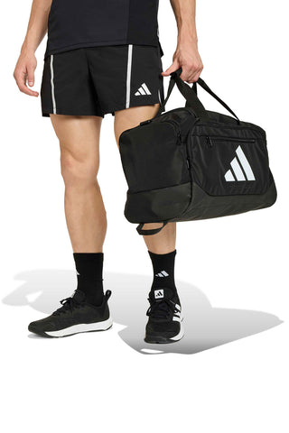 Črna torba z žepi na zadrgo Adidas BETWEEN DEE DUE M