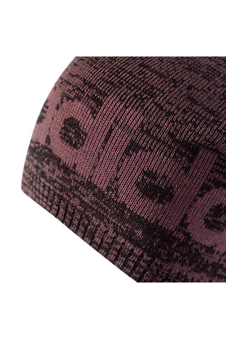 Črna in vijolična kapa ADIDAS DAILY BEANIE LT