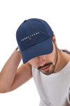 Nastavljiva kapa TOMMY JEANS LOGO CAP Modra
