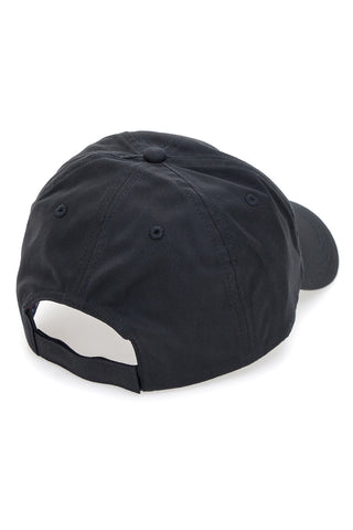 Črna kapa z vezenim logotipom Tommy Jeans Logo Cap