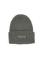 Zelena pletena kapa z logotipom Tommy Jeans Linear Beanie