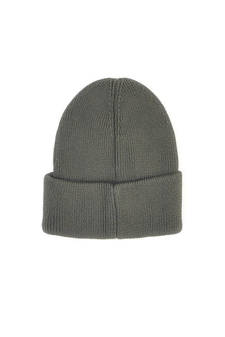 Zelena pletena kapa z logotipom Tommy Jeans Linear Beanie