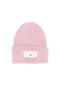 Roza pletena kapa z logotipom Tommy Jeans Linear Beanie