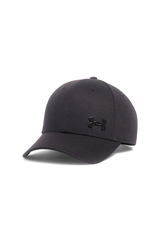 Črna bombažna kapa Under armour Essential Low