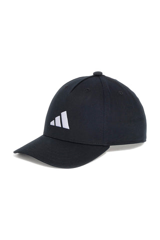 Črna kapa z logotipom Adidas JD1328