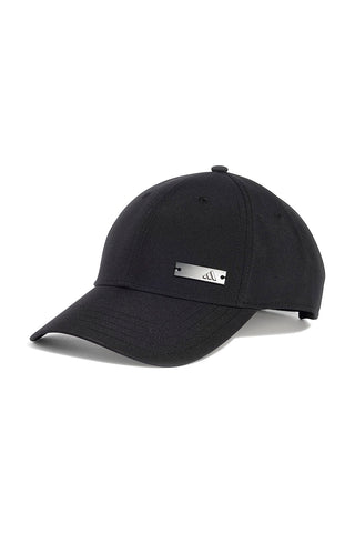 Črna kapa z logotipom Adidas BB CAP LT MET