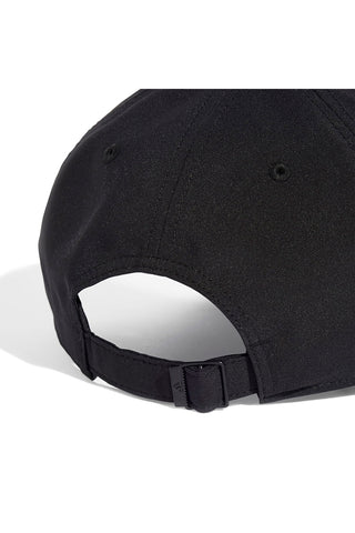 Črna kapa z logotipom Adidas BB CAP LT MET