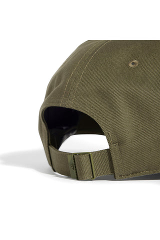 Zelena kapa z nastavljivim ščitnikom Adidas BB Cap Cot NL